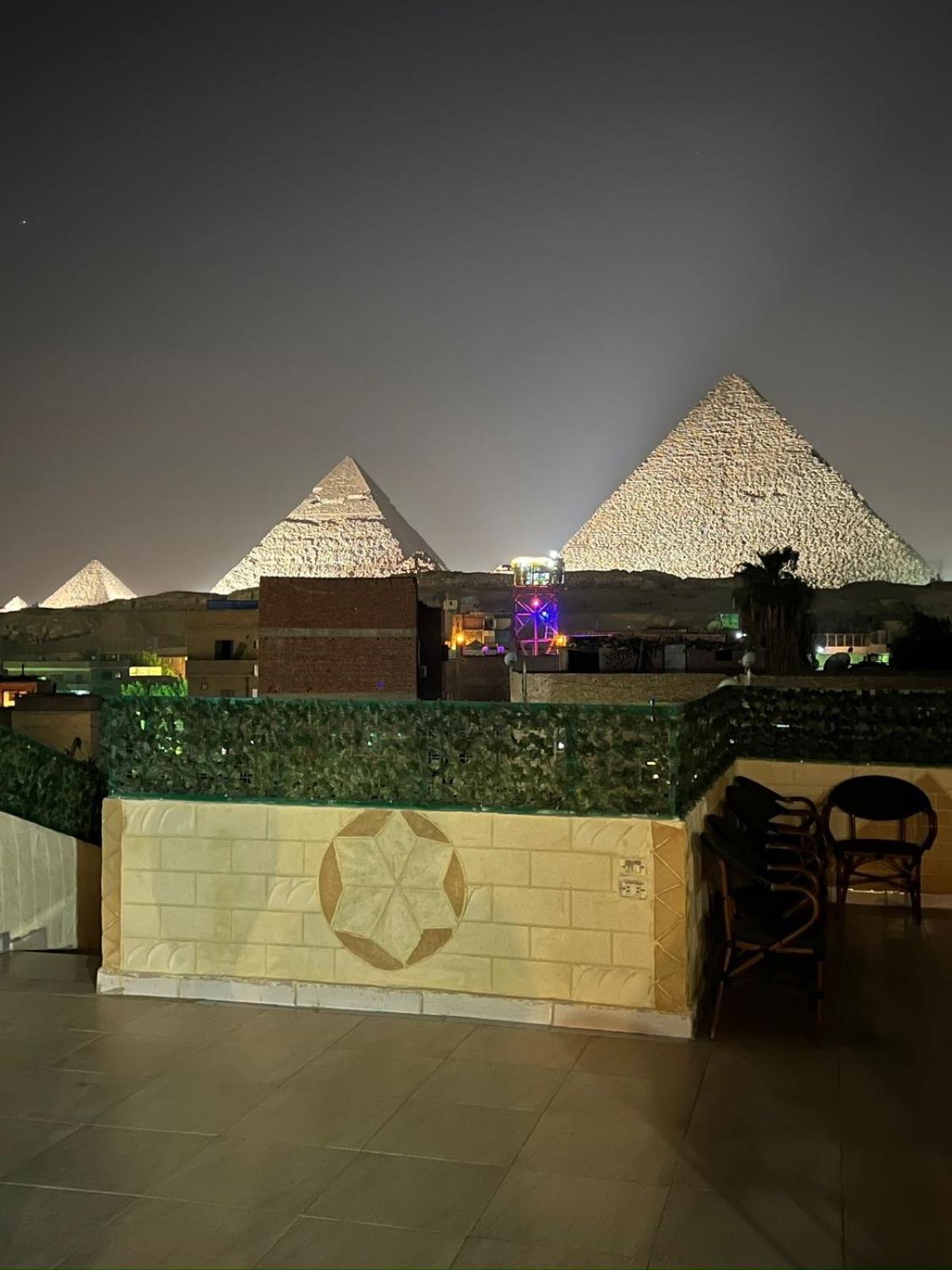 Hur Pyramids Land Inn Kafret el-Gabal Exteriér fotografie