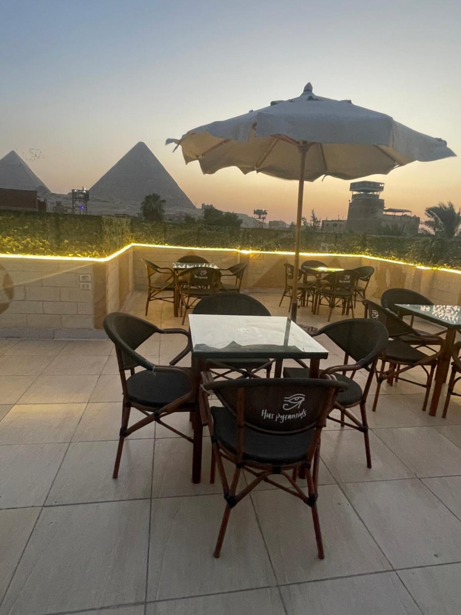 Hur Pyramids Land Inn Kafret el-Gabal Exteriér fotografie